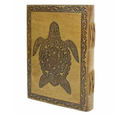 Vintage Leather Journal Notebook (Tortoise)