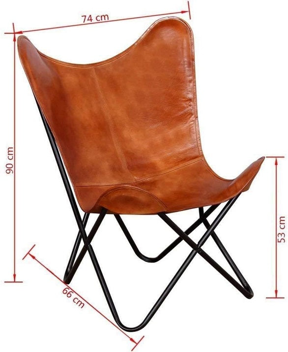 Vintage Leather Living Room Chair