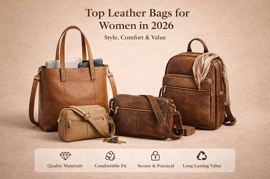 Top Leather Bags for Women in 2026: Style, Comfort & Value