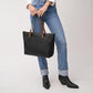 Vogue Leather Tote Bag for Women's Laptops