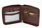 Classic Brown Elegance Zip Wallet