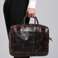 Classic Full Grain Leather Office Briefcase