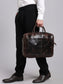 Classic Full Grain Leather Office Briefcase