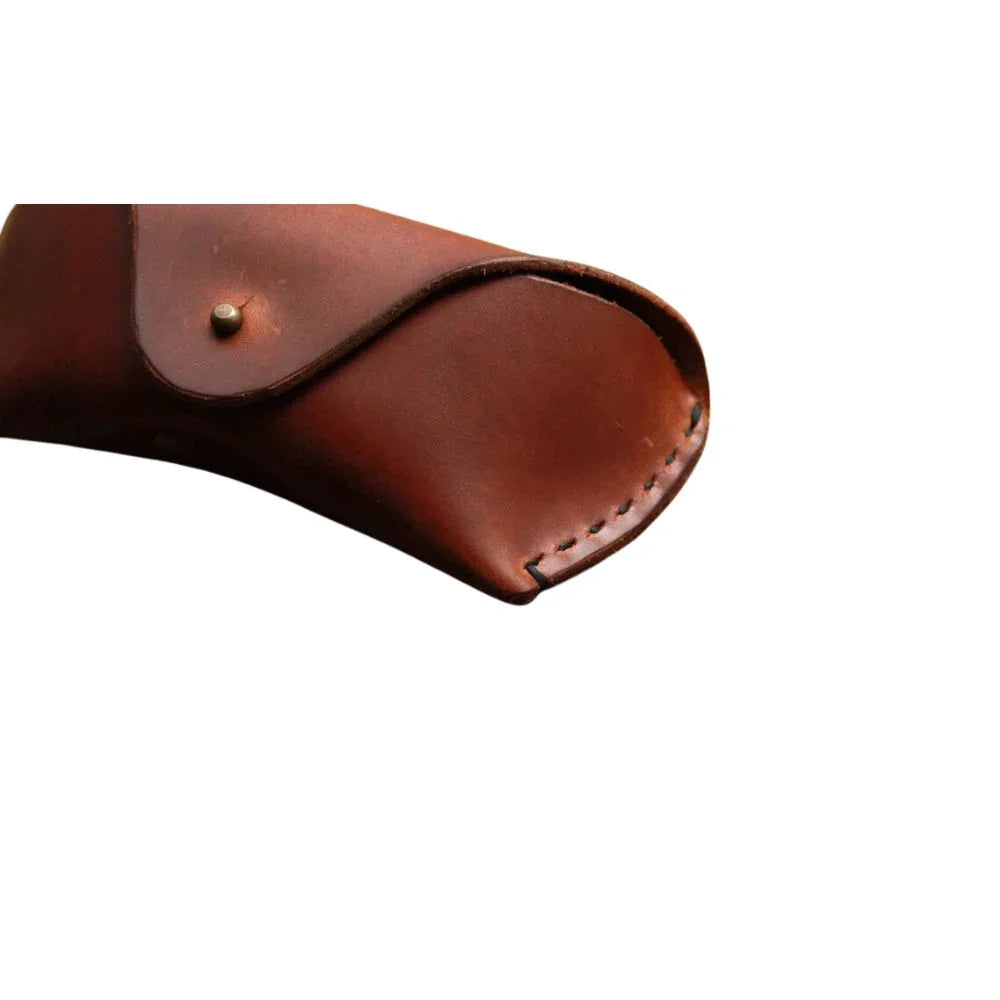 Classic Genuine Leather Glasses Case