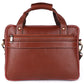 Classic Leather Messenger Briefcase For Men's