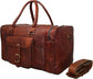 Classic Voyager Leather Duffle Bag