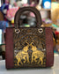 Exquisite Vintage Floral Crossbody Handbag