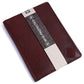 Genuine Brown Leather Unisex Passport Holder