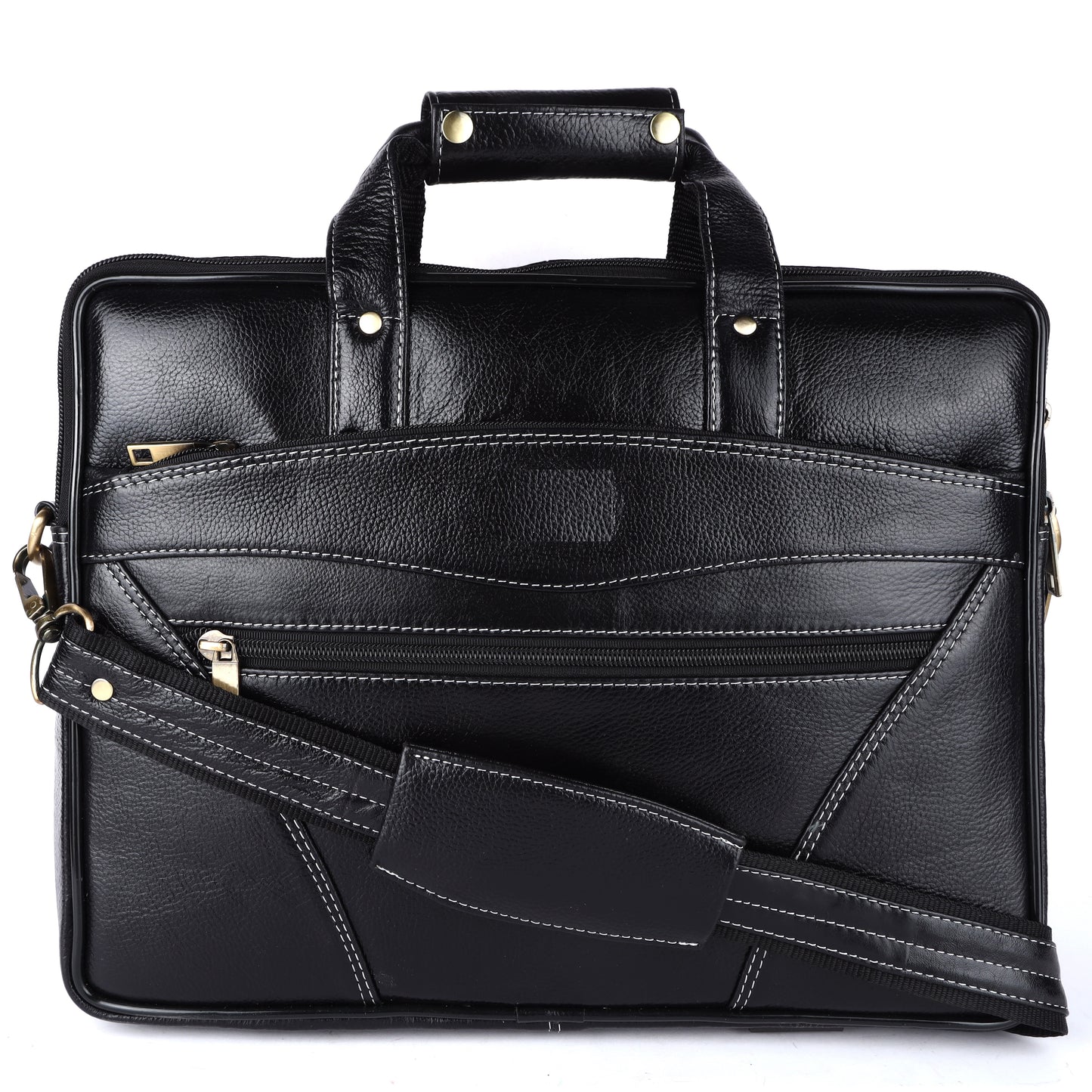 Genuine Leather Anti-Rust Briefcase Bag