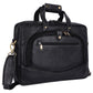 Genuine Leather Briefcase Black Messenger Bag