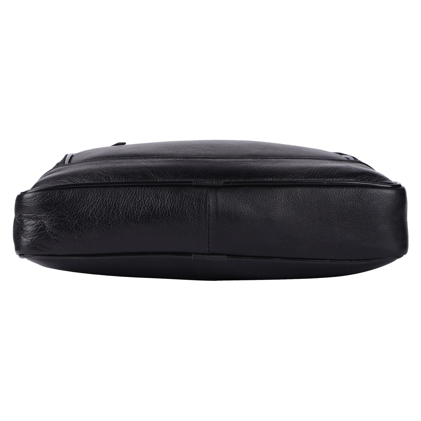 Genuine Leather Briefcase Black Messenger Bag