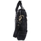 Genuine Leather Embossed Laptop Messenger Bag