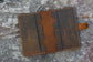 Genuine Leather Passport Holder-Brown