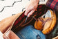 Genuine Leather Duffle Bag Unisex Travel, Carry-On, Luxury Weekender Luggage