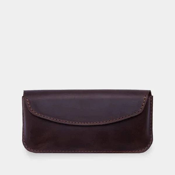 Genuine Leather Vintage Sunglasses Case