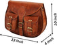 Handmade Brown Hobo Shoulder Bag for Travel