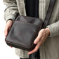 Handmade Genuine Leather Crossbody Bag for Men