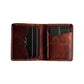 Leather Bifold Wallet with 6 Card Slots
