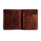 Leather Bifold Wallet with 6 Card Slots