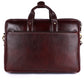 Leather Briefcase Compatible Laptop Bag