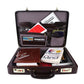 Leather Brown Synthetic Briefcase Bag