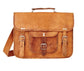 14" Classic Handmade Leather Satchel – Vintage Laptop Bag Perfect Gift for Students & Professionals