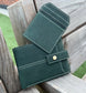 Men’s Bi-Fold Hunter Leather Wallet – Green
