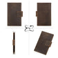 Men’s Buff Leather Passport Organizer Wallet