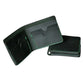 Men’s Full Grain Leather Bifold Slim Wallet – Vintage Green