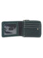 Men's Genuine Leather Zip Around Wallet – Olive Green