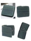 Men's Genuine Leather Zip Around Wallet – Olive Green