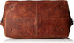 Men's Leather Overnight Duffle Bag