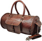 Refined Traveler Brown Duffle Bag