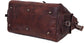 Rustic Charm Vintage Leather Travel Duffle Bag