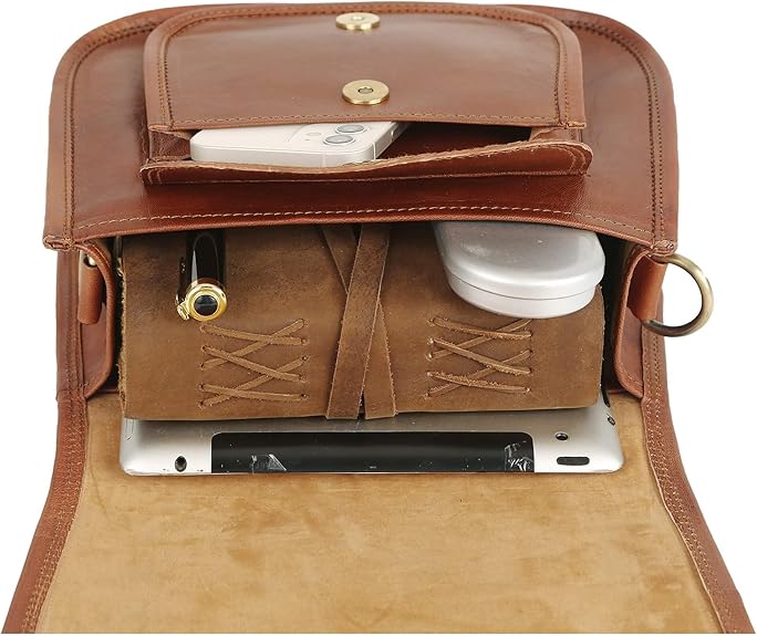 Stylish Women's Leather Crossbody Travel Sling Bag