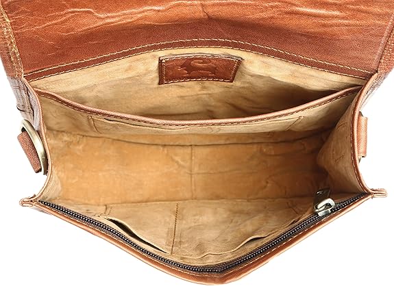 Stylish Women's Leather Crossbody Travel Sling Bag