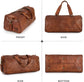 Premium Genuine Leather Duffle Bag