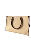 Trendy Two-Tone Office Tote Bag