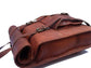 Unisex Dark Brown Vintage Handmade Leather Backpack