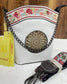 Elegant Chakra Embroidered Handheld Shoulder Bag