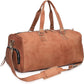 Vintage Brown Elite Travel Duffel Bag