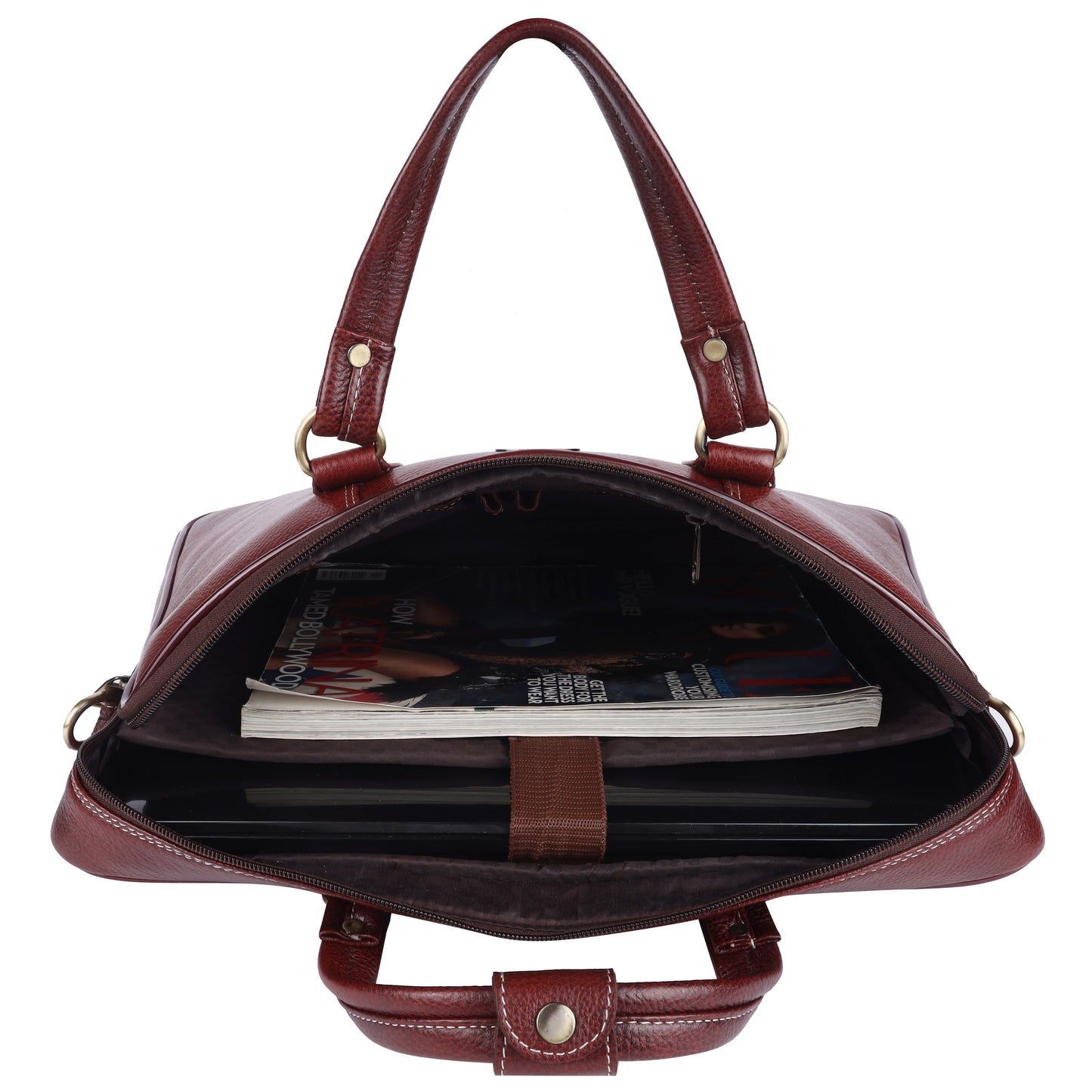 Vintage Leather Professional Briefcase Bag