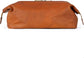 Vintage Leather Toiletry Bag