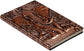 Vintage RedBronze Elephant Design Journal Embossed Hardcover Travel Notebook