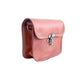Vintage Brown Leather Shoulder Bag Crossbody Handbag for Women