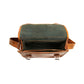 Vintage Style Women's Handmade Leather Satchel Bag