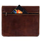  Vintage Full Flap Messenger Bag Men's 