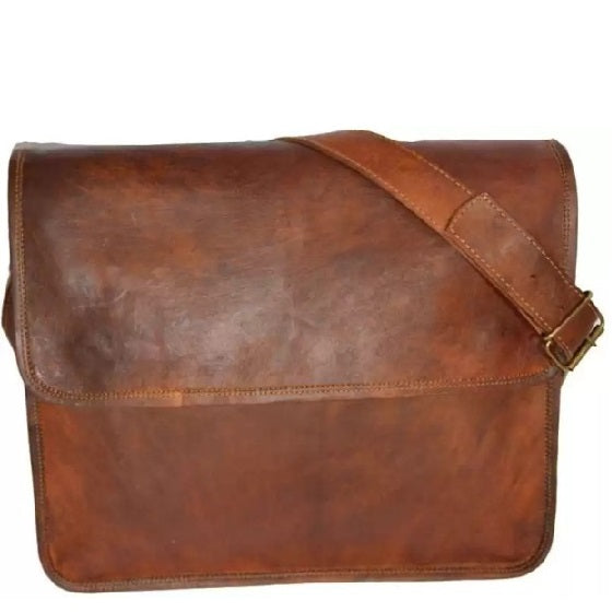 Expandable Laptop Flap Messenger Bag