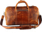 Full Grain Leather Weekender Overnight Duffle Bag