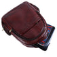 Genuine Leather Backpack Shoulder Travel Bag Unisex